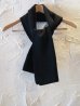 画像3: (SALE 30%OFF) RATS/ARMY MUFFLER  BLACK (3)