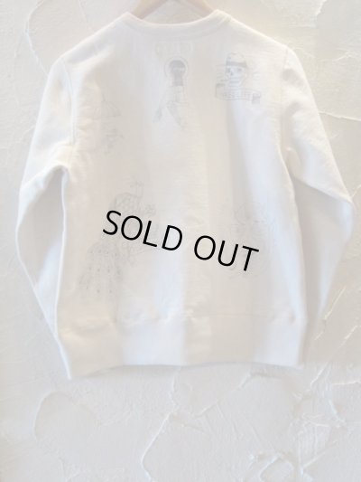 画像2: SOFTMACHINE/SKETCH SWEAT  WHITE(OFF)