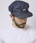 画像1: BELAFONTE/RT RAILROAD CAP  DENIM (1)