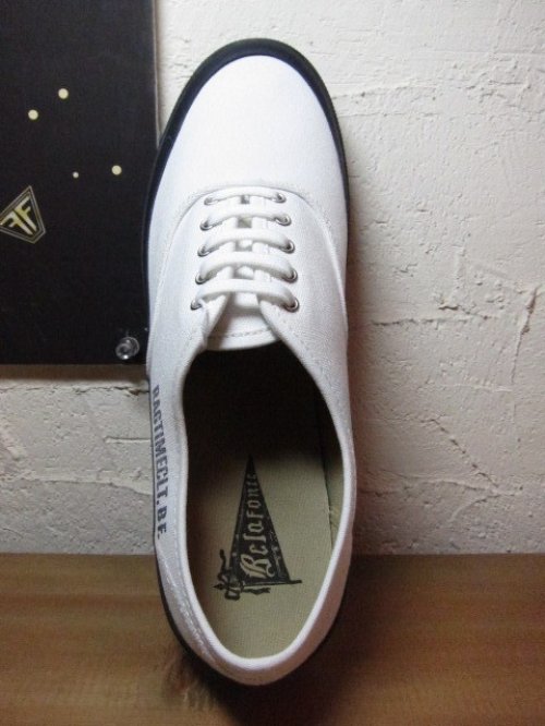 他の写真2: BELAFONTE/RT DECK SHOES  OFF WHITE