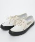 画像1: BELAFONTE/RT DECK SHOES  OFF WHITE (1)