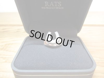 画像1: RATS/HORSE SHOE RING  SILVER