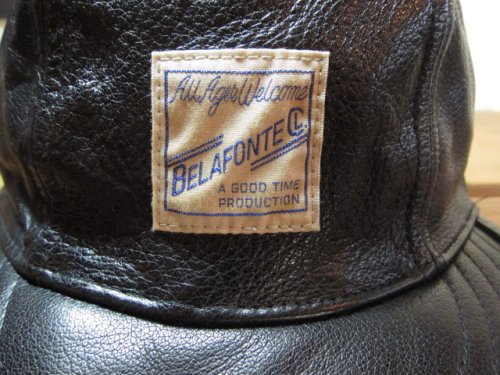 他の写真3: BELAFOTE/RT LEATHER CHOPPER CAP  BLACK