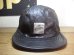 画像1: BELAFOTE/RT LEATHER CHOPPER CAP  D.BROWN (1)