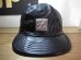 画像1: BELAFOTE/RT LEATHER CHOPPER CAP  BLACK (1)