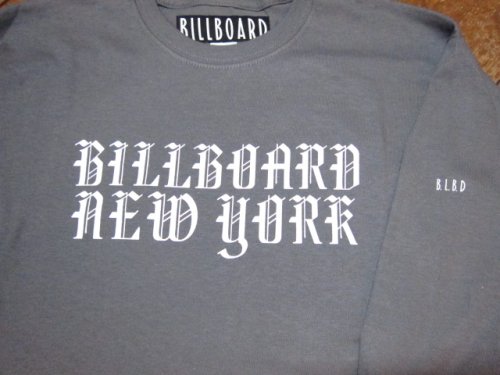 他の写真2: (SALE 35%OFF)BILL BOARD/LONG  SLEEVES T NEW YORK  CHARCOAL