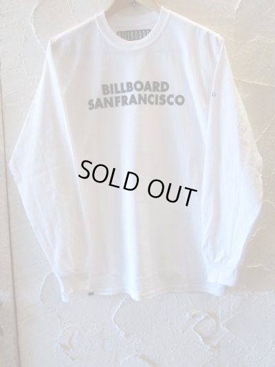 画像2: BILL BOARD/LONG  SLEEVES T SANFRANCISCO  WHITE