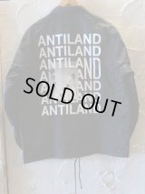 BONES AND BOLTS/COACH JACKET ANTILAND  BLACK