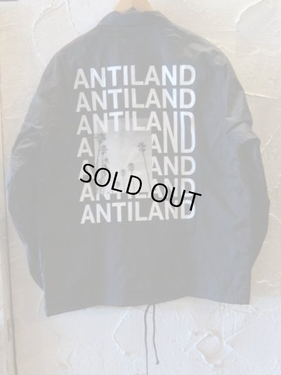 画像1: BONES AND BOLTS/COACH JACKET ANTILAND  BLACK