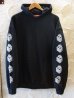 画像2: BONES AND BOLTS/HOODIE ANTILAND  BLACK (2)