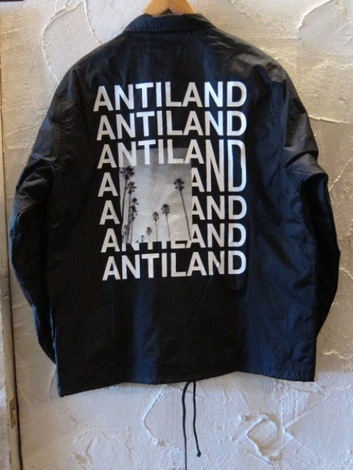 他の写真1: BONES AND BOLTS/COACH JACKET ANTILAND  BLACK