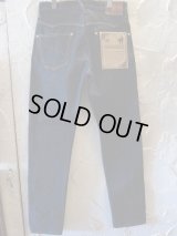 GANGSTERVILLE/THUG DENIM IRON CROSS SLIM  INDxRIGID BLACK  