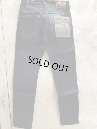 画像8: GANGSTERVILLE/THUG DENIM IRON CROSS SLIM  INDxRIGID BLACK  