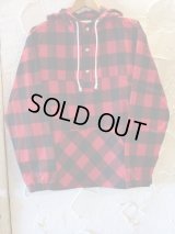 SUNNY C SIDER/US CHECK PULLOVER  RED