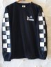 画像1: SOFTMACHINE/CHESS BOARD L/S  BLACK (1)