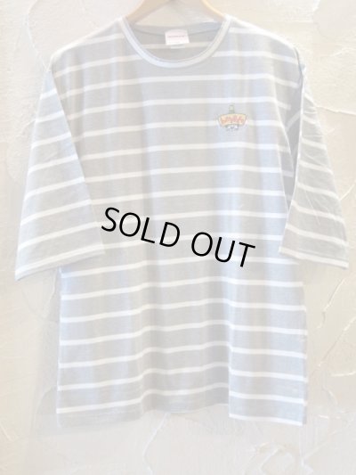 画像1: INTERFACE/ADIOS HALF SLEEVE BORDER T  GRAY