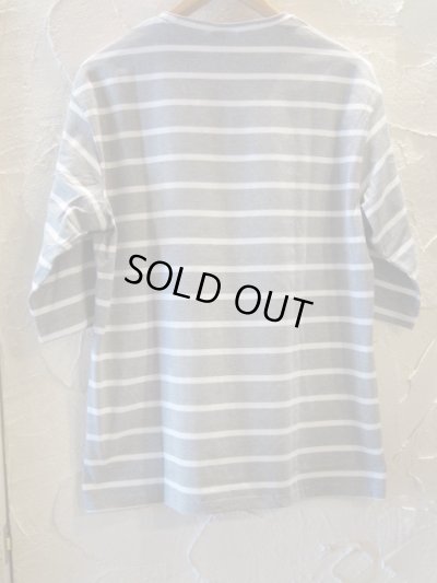 画像2: INTERFACE/ADIOS HALF SLEEVE BORDER T  GRAY
