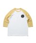 画像1: ROTTWEILER/USED RW RAGLAN 3/4 T  YELLOW (1)