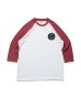 画像1: ROTTWEILER/USED RW RAGLAN 3/4 T  RED (1)