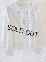 BELAFONTE/RT ARGYLE V PATTERN PLAY SHIRT  GREEN