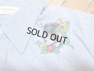 画像6: SOFTMACHINE/STEVE SHIRTS  BLUE