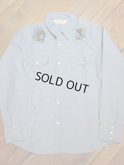 画像3: SOFTMACHINE/STEVE SHIRTS  BLUE