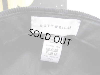 画像6: ROTTWEILER/CORDUROY SNAPBACK  BLACK