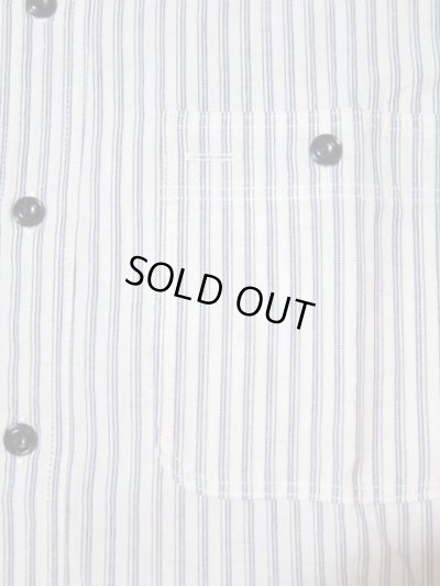 画像6: BELAFONTE/RT TRIPLE STITCH STRIPE SH  WHITESTRIPE