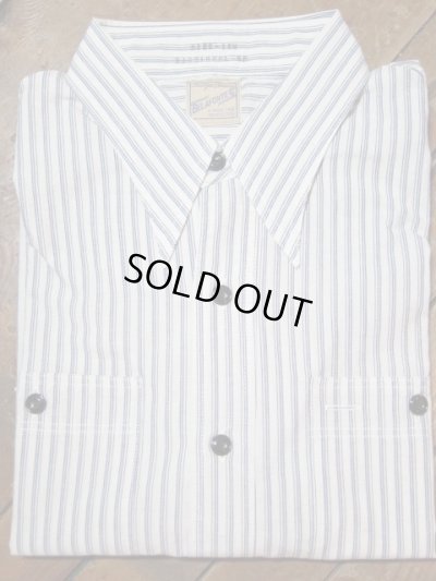 画像3: BELAFONTE/RT TRIPLE STITCH STRIPE SH  WHITESTRIPE