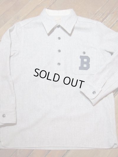 画像3: BELAFONTE/RT BASEBALL PULLOVER L/S SH  GRAY