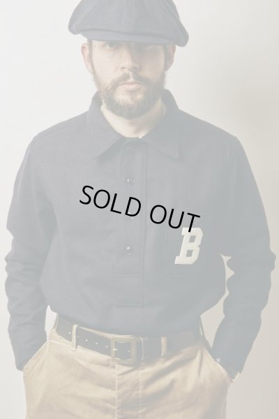 画像8: BELAFONTE/RT BASEBALL PULLOVER L/S SH  GRAY