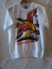 画像2: BELAFONTE/RT DUCK PRINT PLAY T SHIRTS  WHITE (2)