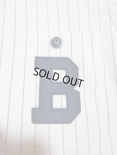 画像6: BELAFONTE/RT STRIPE BASEBALL PULL S/S SH  OFF