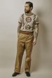 画像8: BELAFONTE/RT FISH BONE NATIVE A PLAY SHIRTS  BROWN