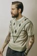 画像1: BELAFONTE/RT ARGYLE PLAY SHIRT  GREEN (1)