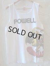 (DEAD STOCK)POWELL/TANK TOP CABALLERO  WHITE