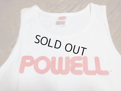 画像4: (DEAD STOCK)POWELL/TANK TOP BONE  WHITE