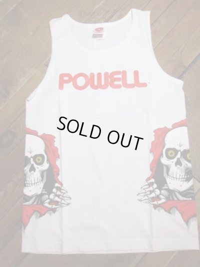 画像3: (DEAD STOCK)POWELL/TANK TOP BONE  WHITE