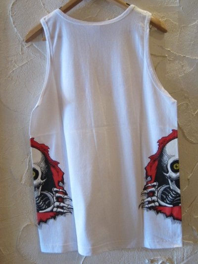 画像2: (DEAD STOCK)POWELL/TANK TOP BONE  WHITE