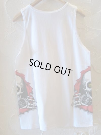 画像2: (DEAD STOCK)POWELL/TANK TOP BONE  WHITE