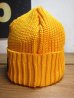 画像2: RATS/COTTON KNIT CAP  YELLOW (2)