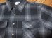 画像4:  HOUSTON/WOOL CHECK VIYELLA SHIRT  BLACK (4)