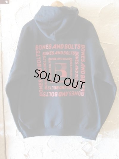 画像2: BONES AND BOLTS/HOODIE SUPERMARKET  BLACK