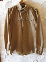 (SALE 35%OFF) JIL BLAZE/CORDUROY WESTARN SH  CAMEL