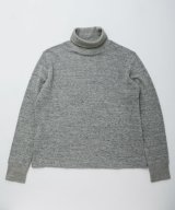 (SALE 35%OFF) BELAFOTE/RT TURTLENECK HONEY THERMAL  M.GRAY