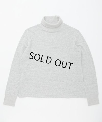 画像1: BELAFOTE/RT TURTLENECK HONEY THERMAL  M.GRAY