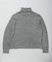 画像2: (SALE 35%OFF) BELAFOTE/RT TURTLENECK HONEY THERMAL  M.GRAY (2)