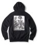 画像1: FTC/xGREATEFULL DEAD PULLOVER HOODY  BLACK (1)