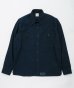 画像2: (SALE 35%OFF) BELAFOTE/RT  TRIPLE STITCH FLANNEL  NAVY (2)