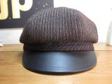 GANGSTERVILLE(ギャングスタービル)/BEACH MOTORCYCLE CAP  BROWN